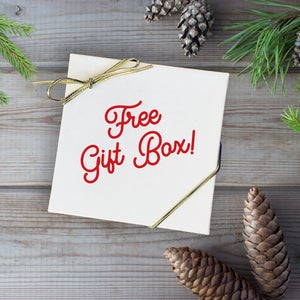 free gift box included with purchase
