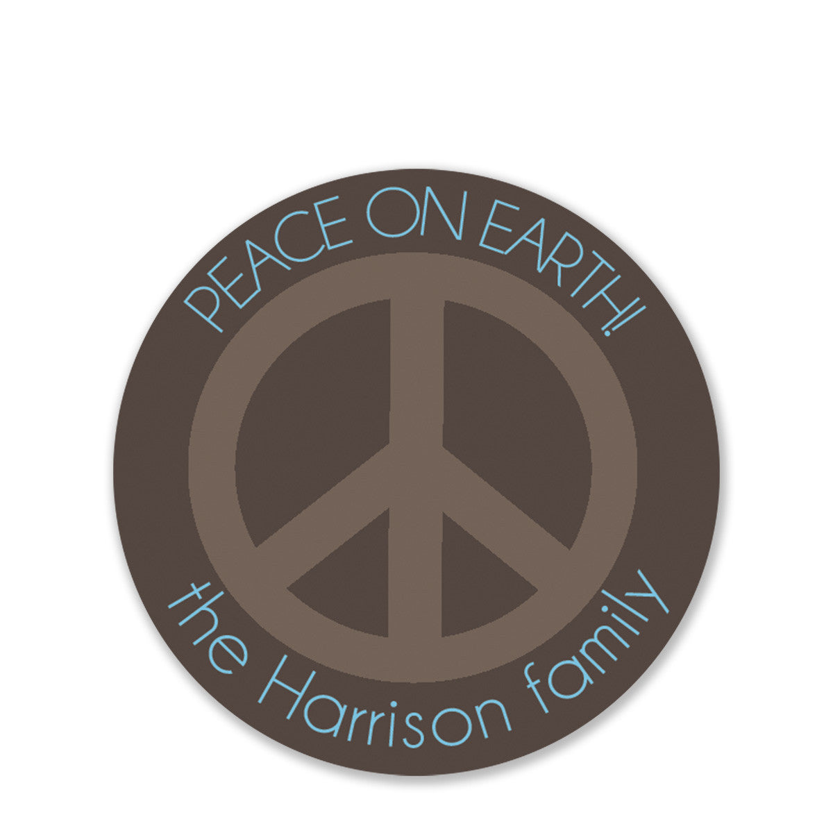 Peace On Earth Gift Stickers