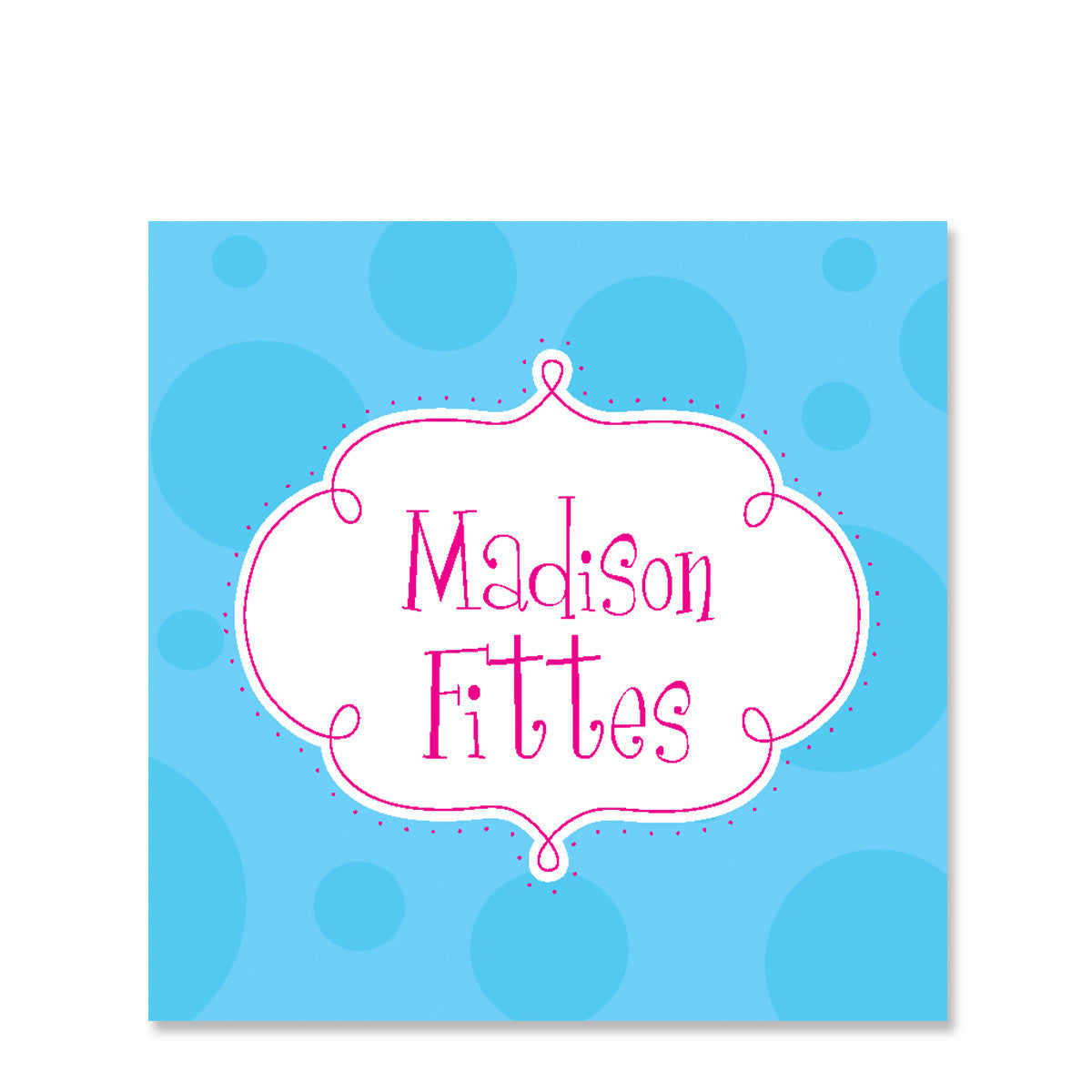 Whimsy Name Stickers