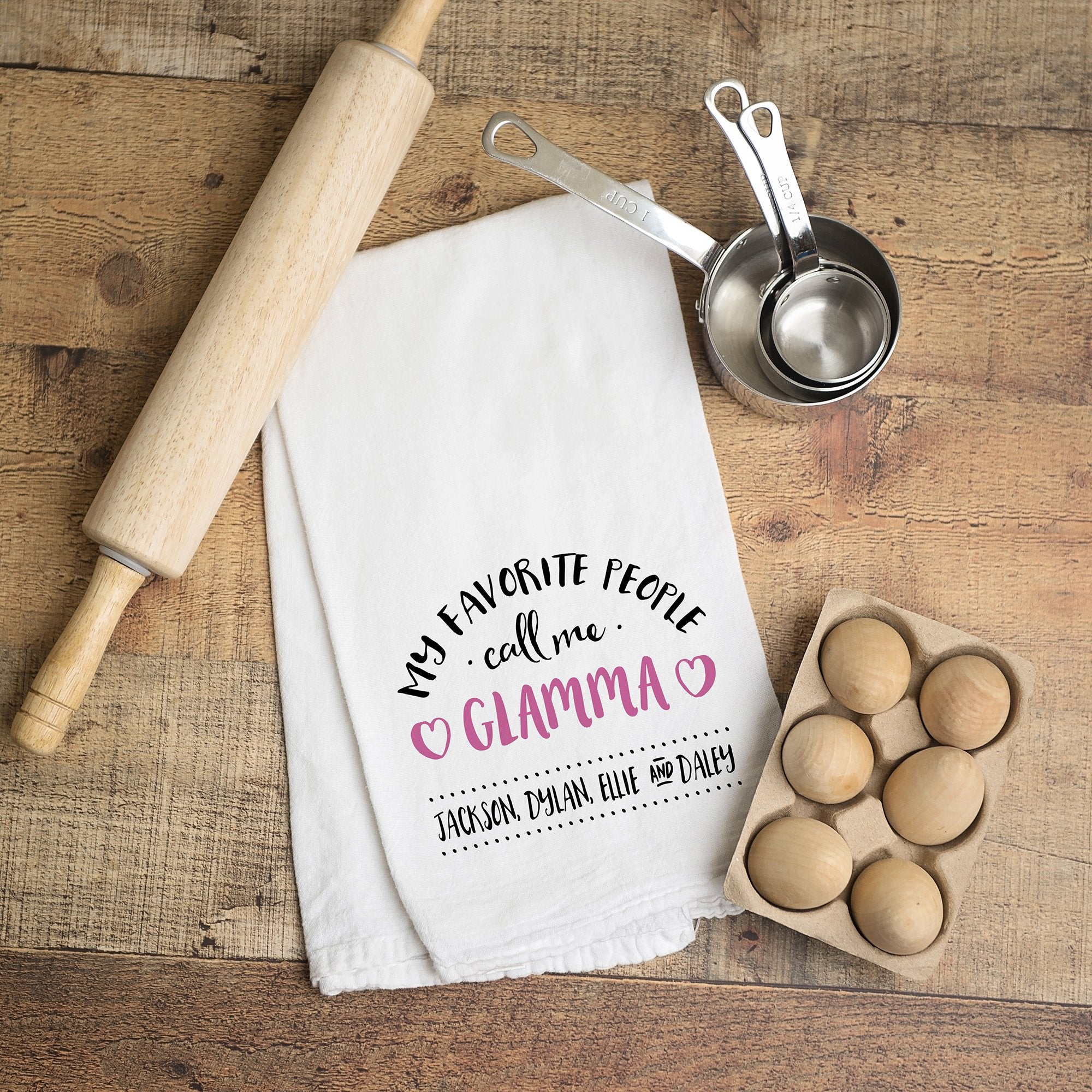 Mother's Day Tea Towel | Gift for Glamma | Pipsy.com