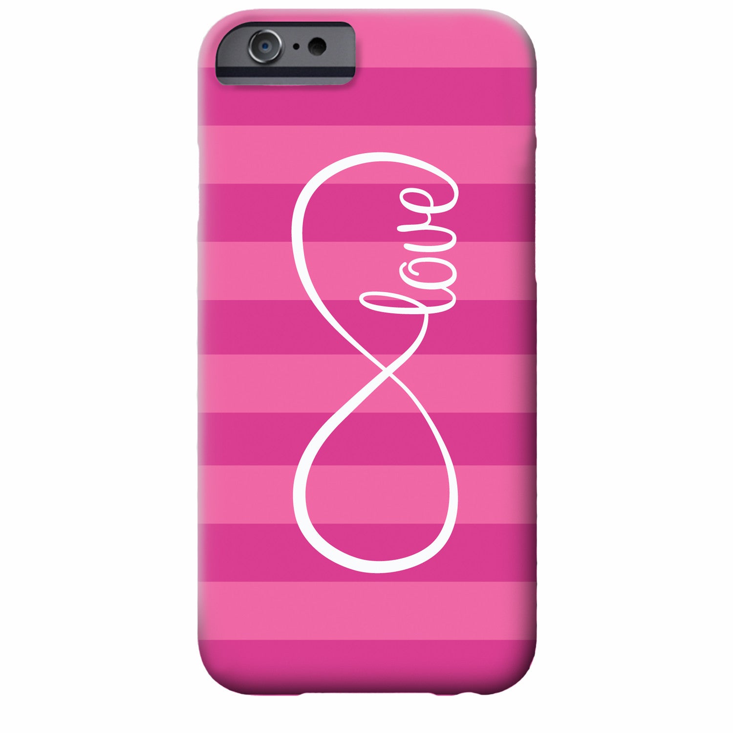 Infinite Love Fuchsia Custom Cell Phone Case