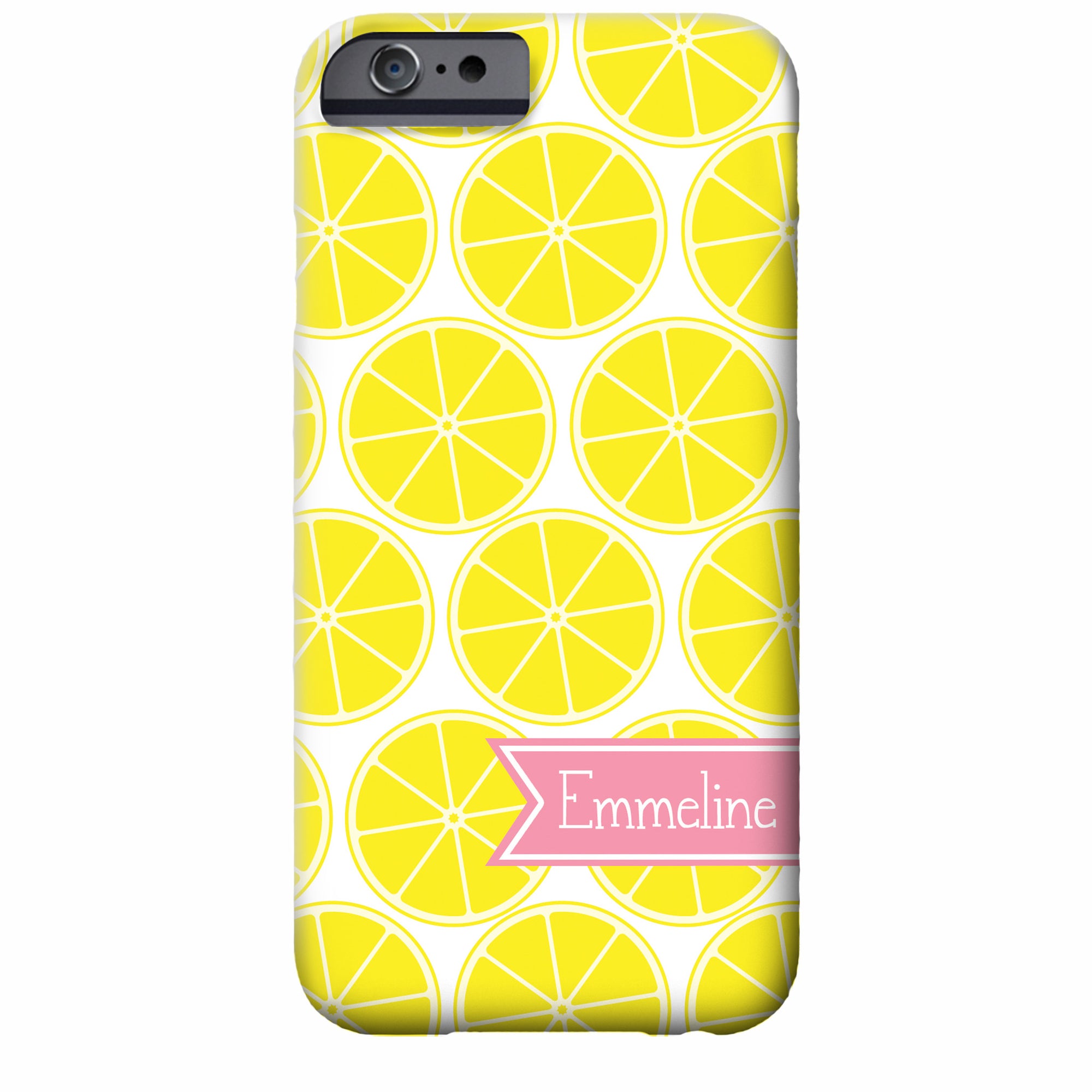 Personalized Lemon iPhone Case | Swanky Press