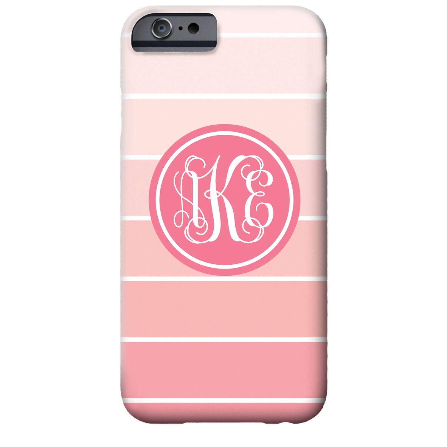Ombre Monogrammed iPhone Case | Swanky Press