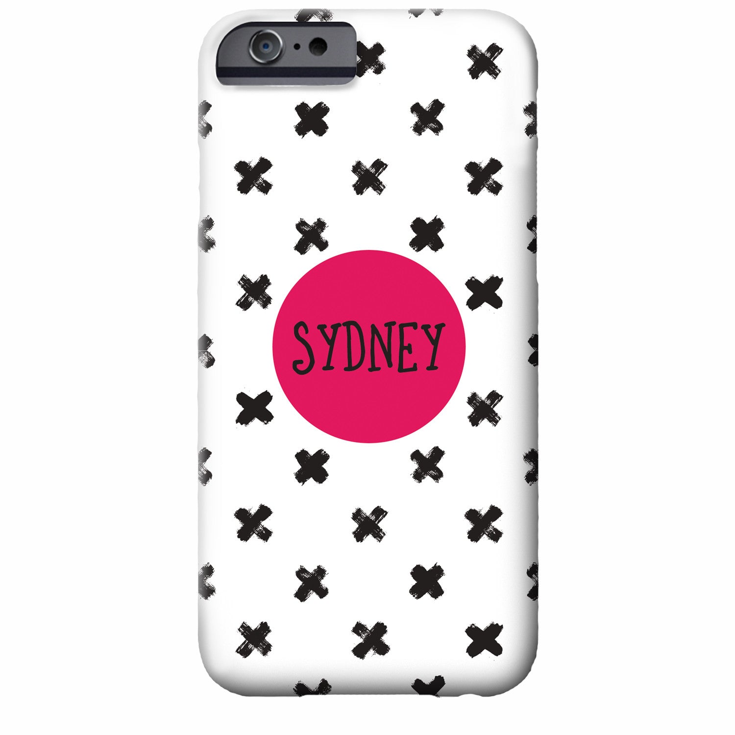 Personalized Tic Tac Toe iPhone Case | Swanky Press