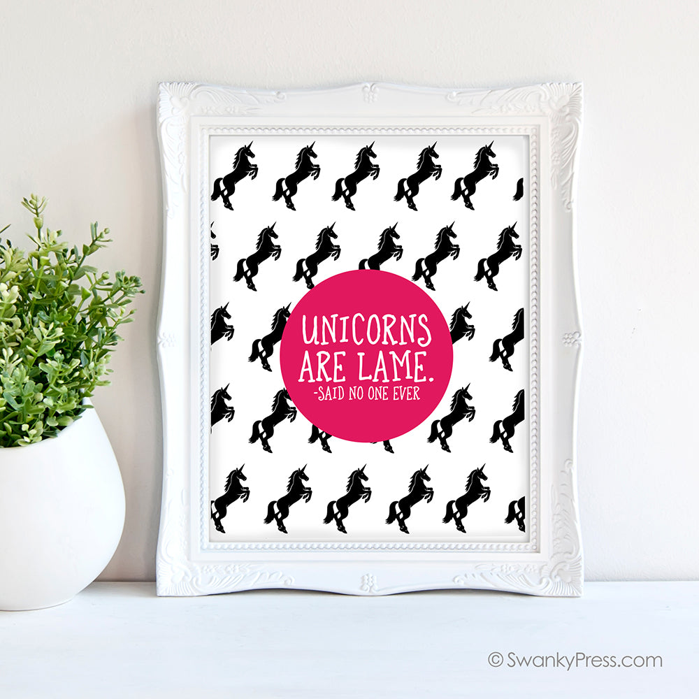 Unicorn Art – Printable Freebie