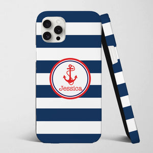 Anchor iPhone case, personalized  custom iphone case,Personalized Phone,Phone Case with Name,Monogram Phone Case,Customized Phone,Personalized Gift,Name Phone Case,Unique Phone Case,Custom Gift,,iPhone 16 Case, iPhone 14 Case, iPhone 15 Case