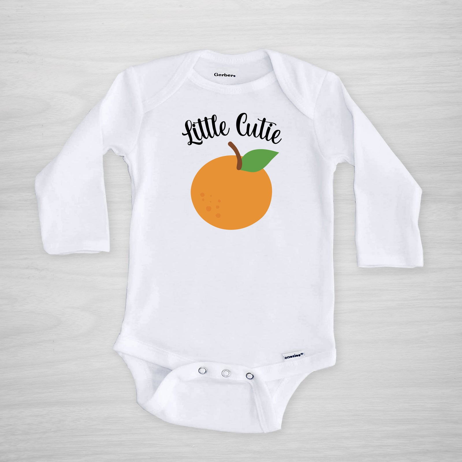 Little Cutie Onesie, short sleeved, genuine Gerber Onesie ®