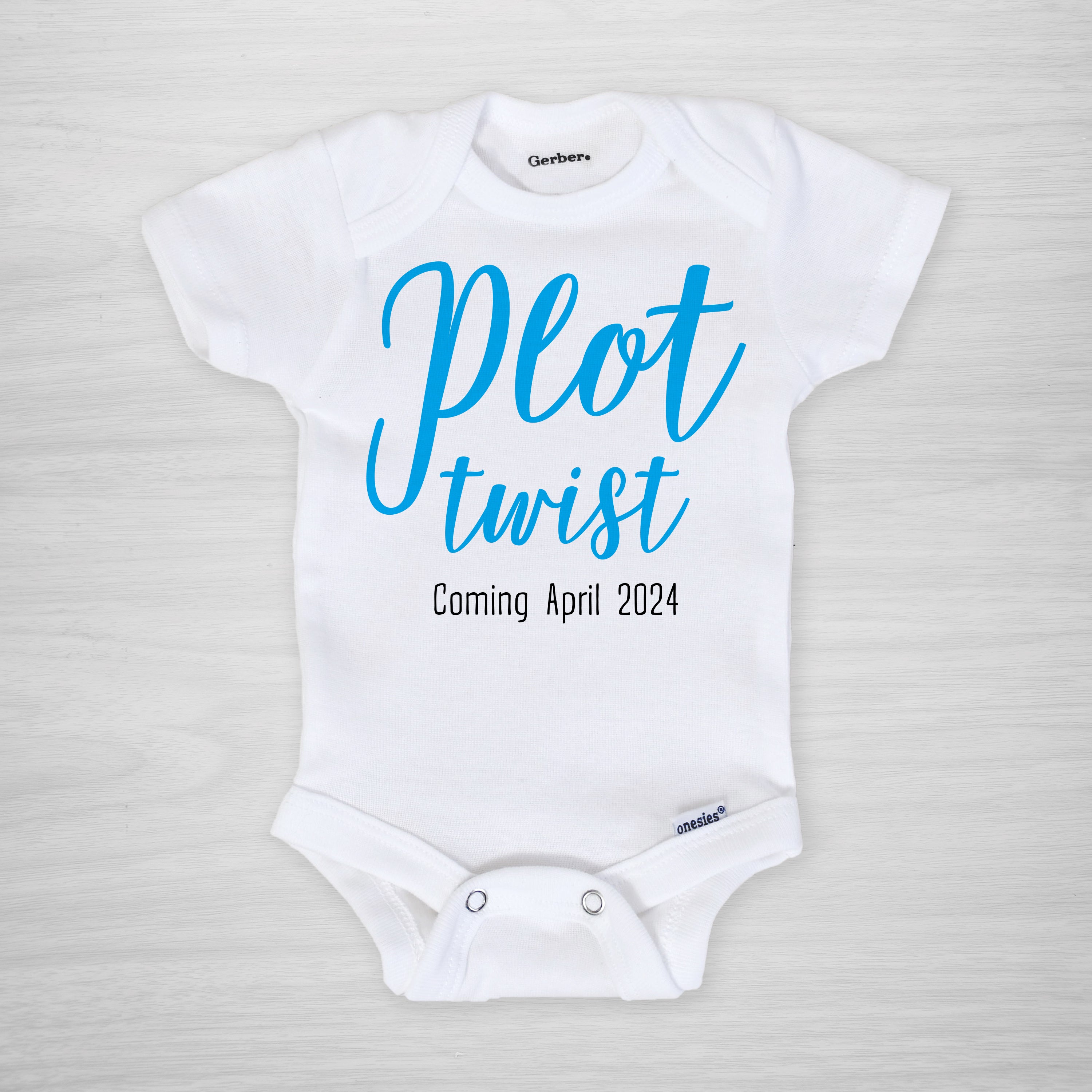 Plot Twist! Pregnancy Announcement Onesie® Pipsy