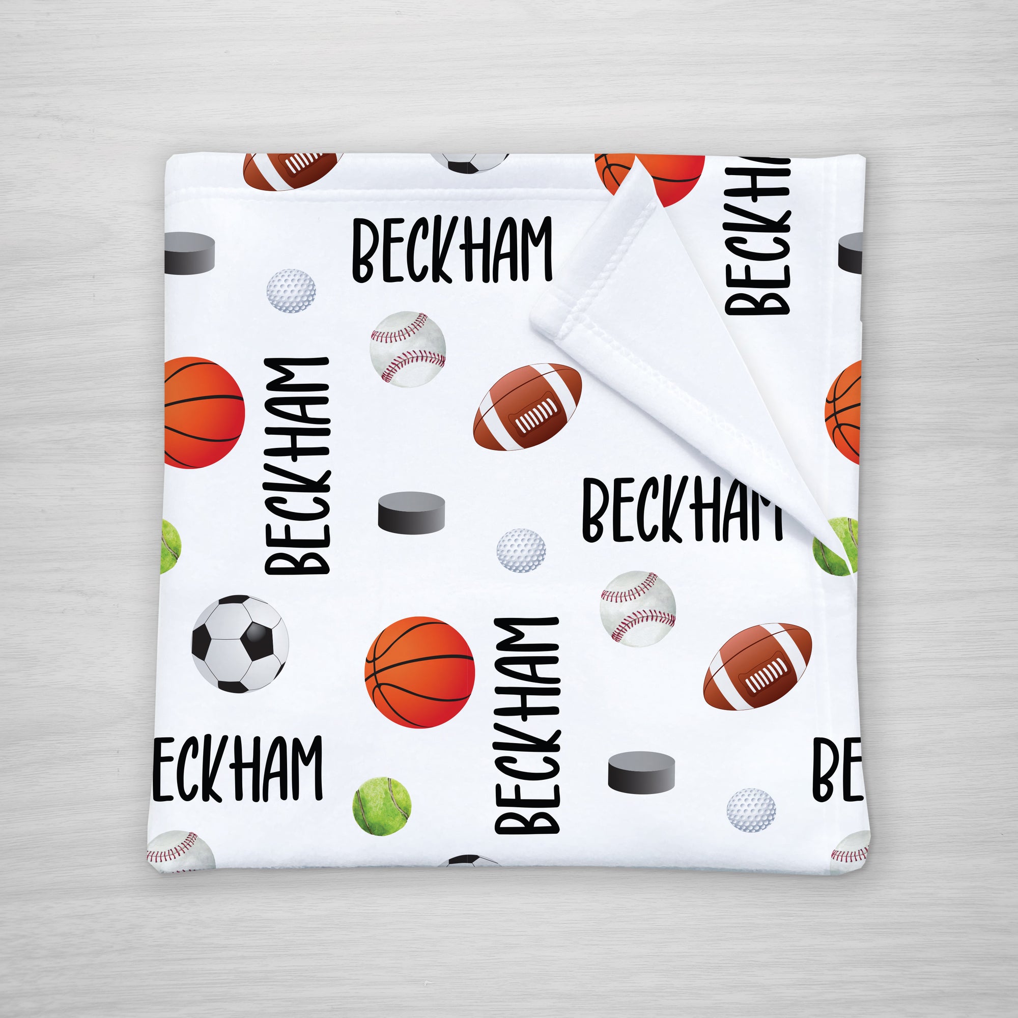 Sports Personalized Blanket