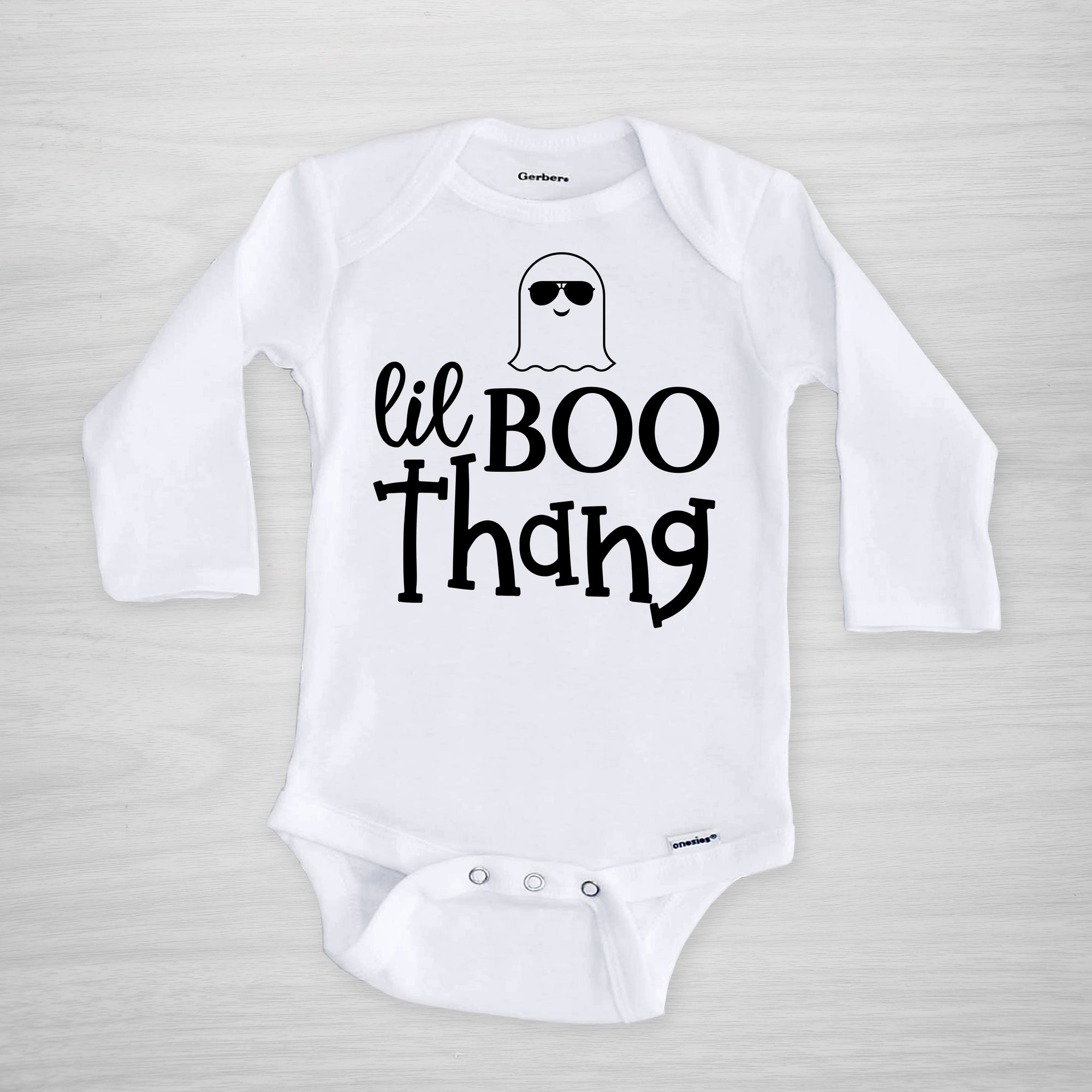 lil boo thang onesie long sleeved boy