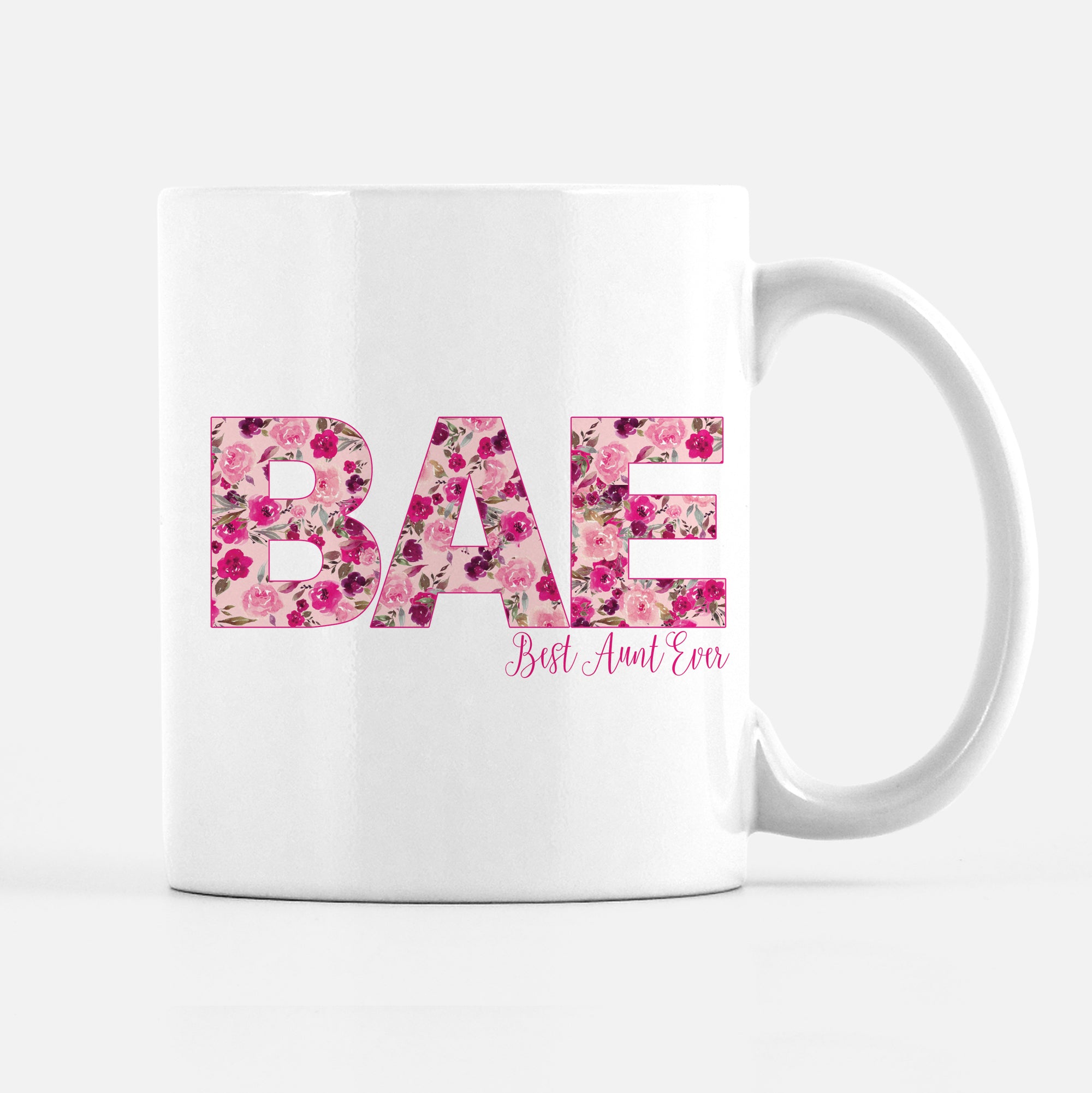 Best Aunt Ever BAE Coffee Mug
