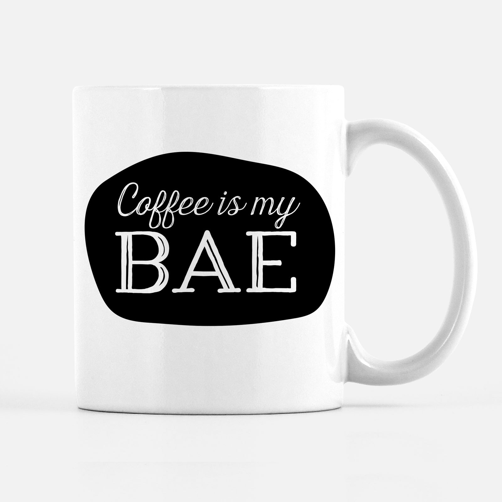 Coffee is my BAE Mug, funny coffee mug, gift for coffee lover, PIPSY.COM