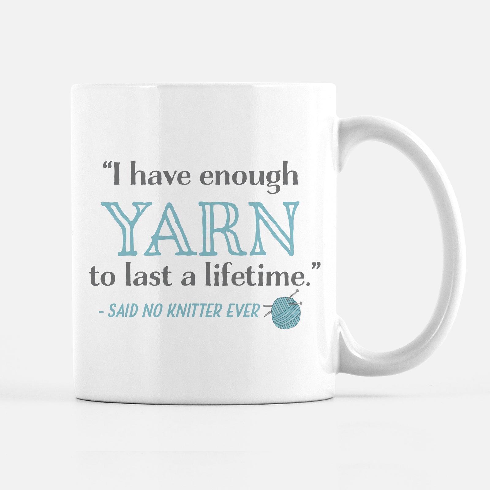 Knitter, Knitting, Yarn Funny Mug, PIPSY.COM, Knit, 