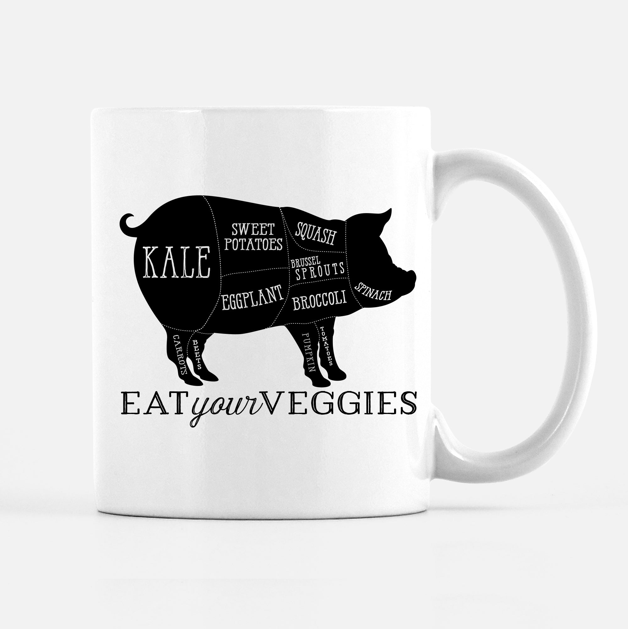 Veggie Pig Coffee Mug