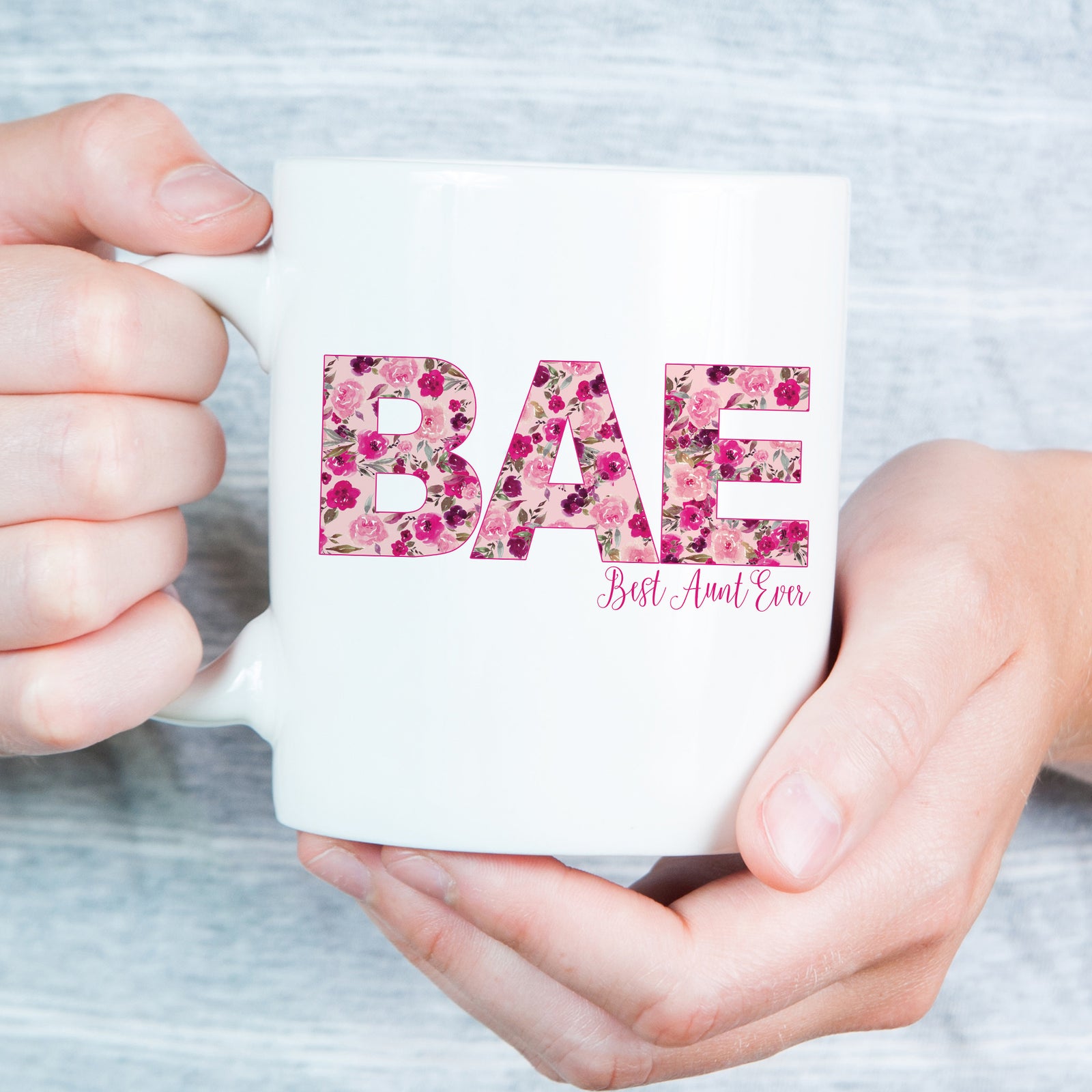 Best Aunt Ever BAE Coffee Mug