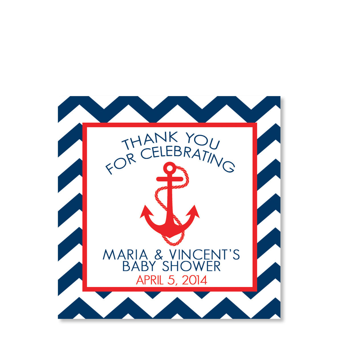 Anchor Favor Tags