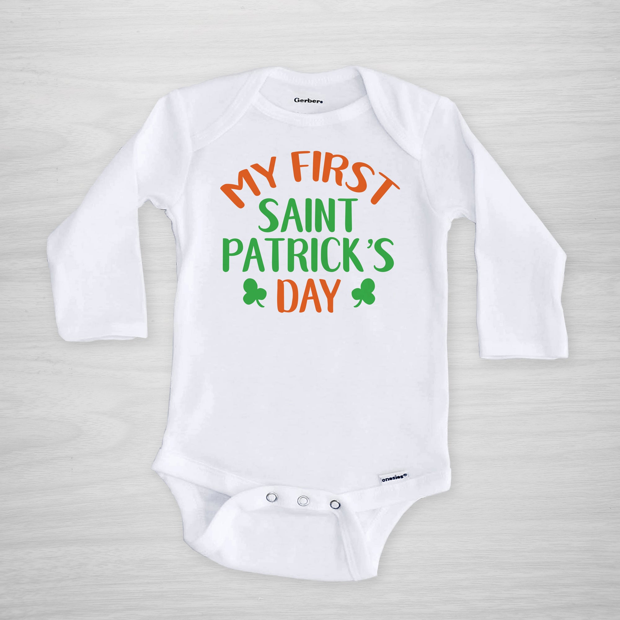 My First Saint Patrick's Day Onesie®, long sleeved