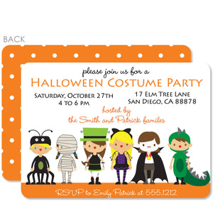 Costume Party Halloween Invitation | PIPSY.COM