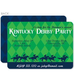 Diamond Kentucky Derby Invitations