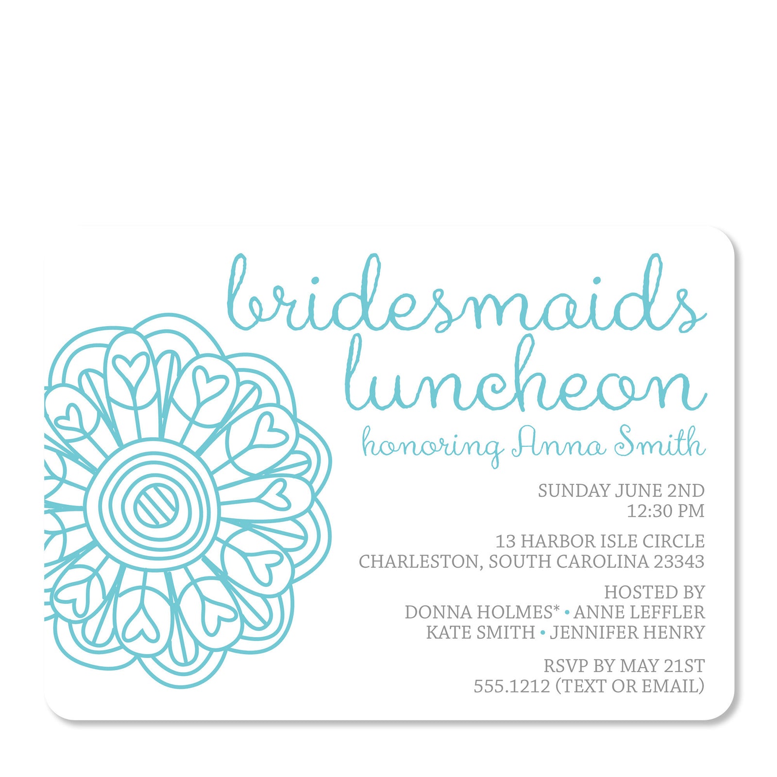 Blossom Bridal Shower Invitation