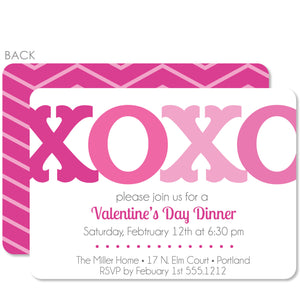 XOXO Valentine's Day Invitation