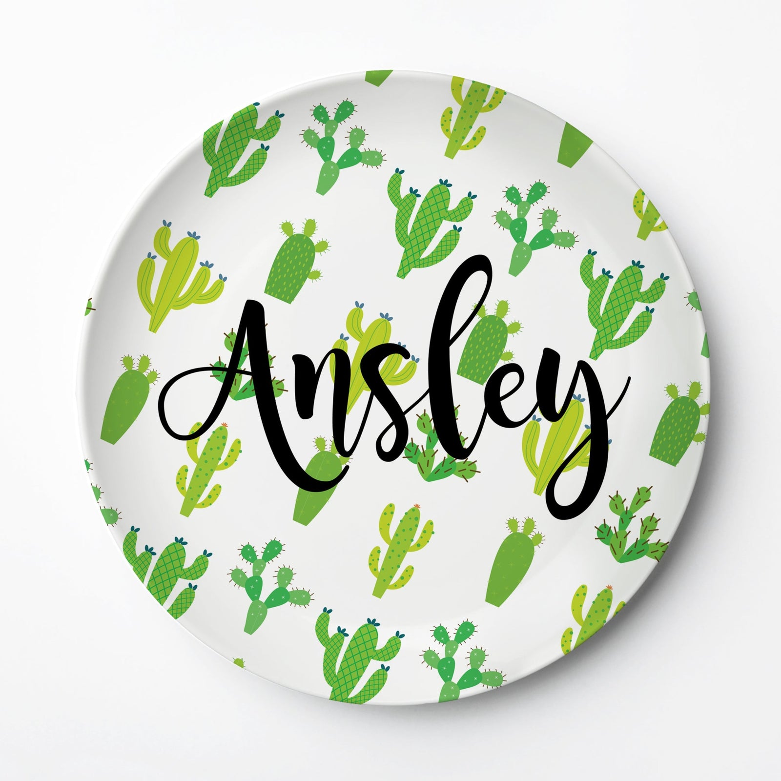 Cactus kids ThermoSāf® plate, BPA free, dishwasher safe, Pipsy.com