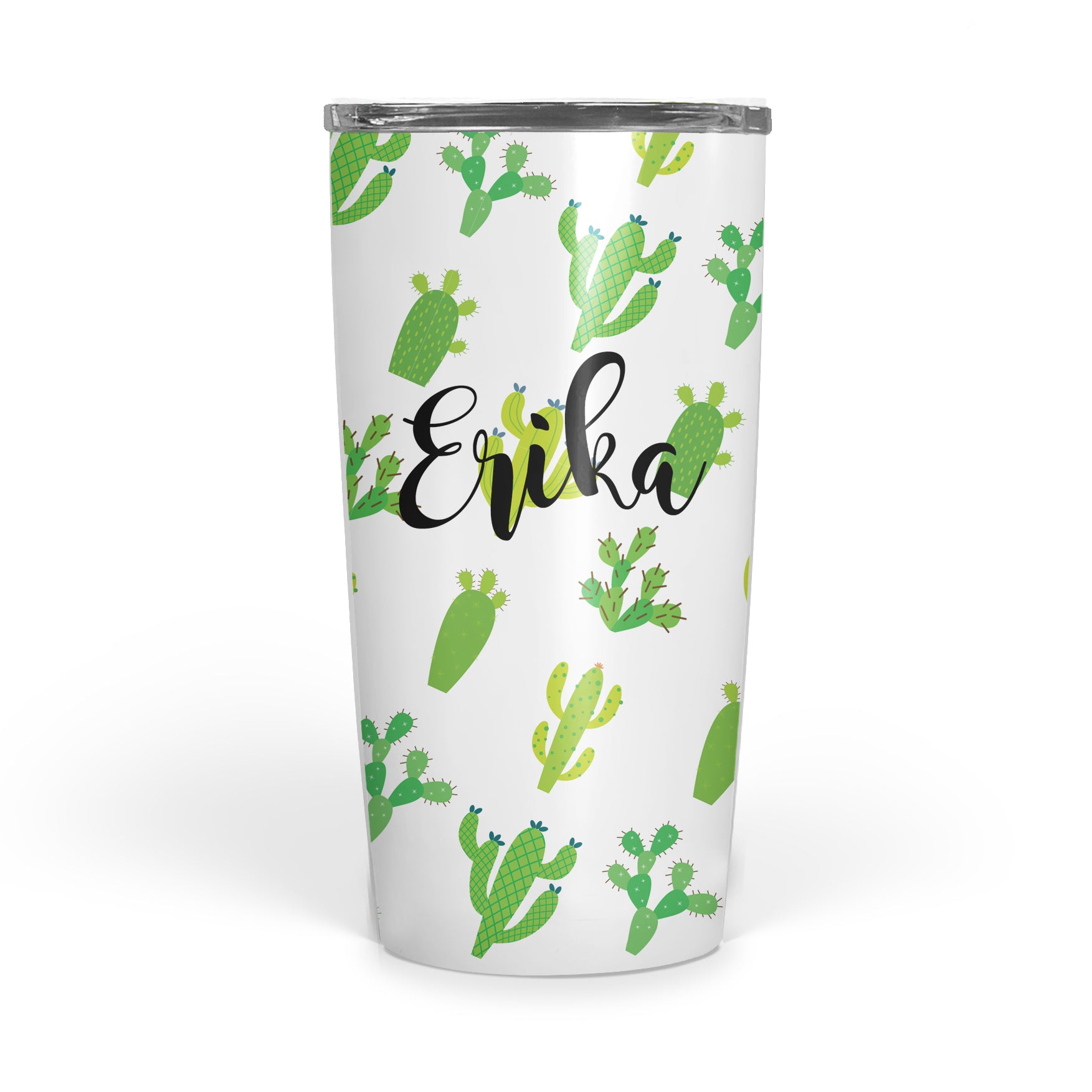 Cactus Stainless Steel Tumbler double walled 20 ounce, pipsy.com