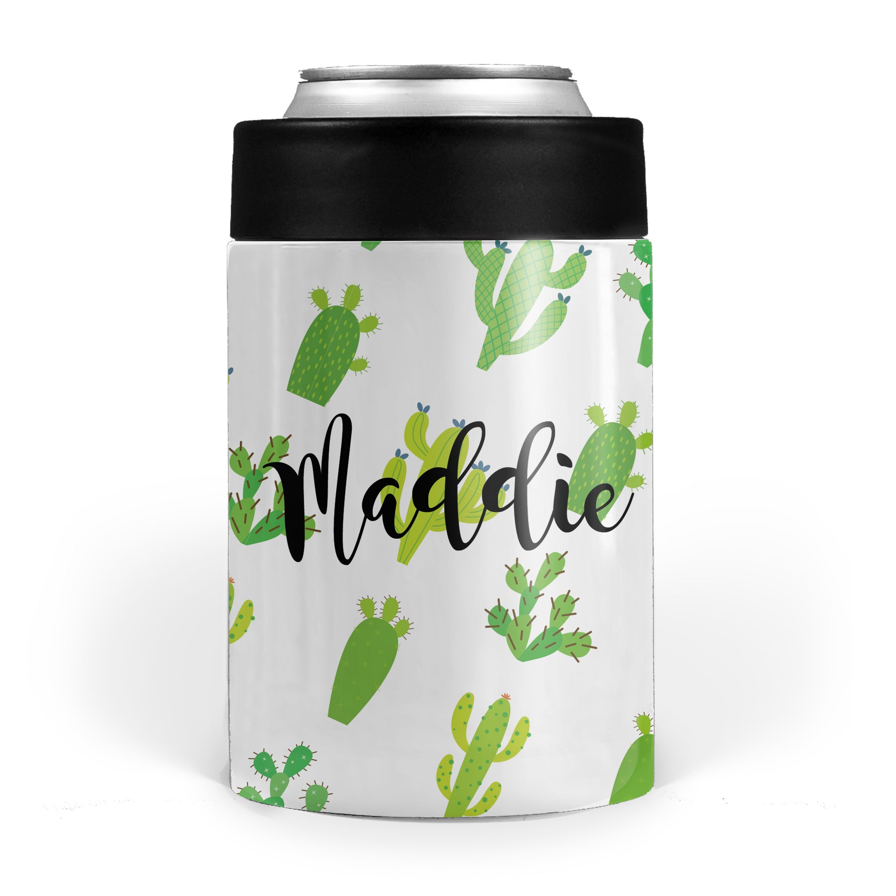 cactus double walled stainless steel can cooler sleeve, pipsy.com