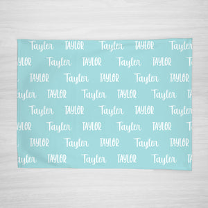 Classic Personalized Name Blanket