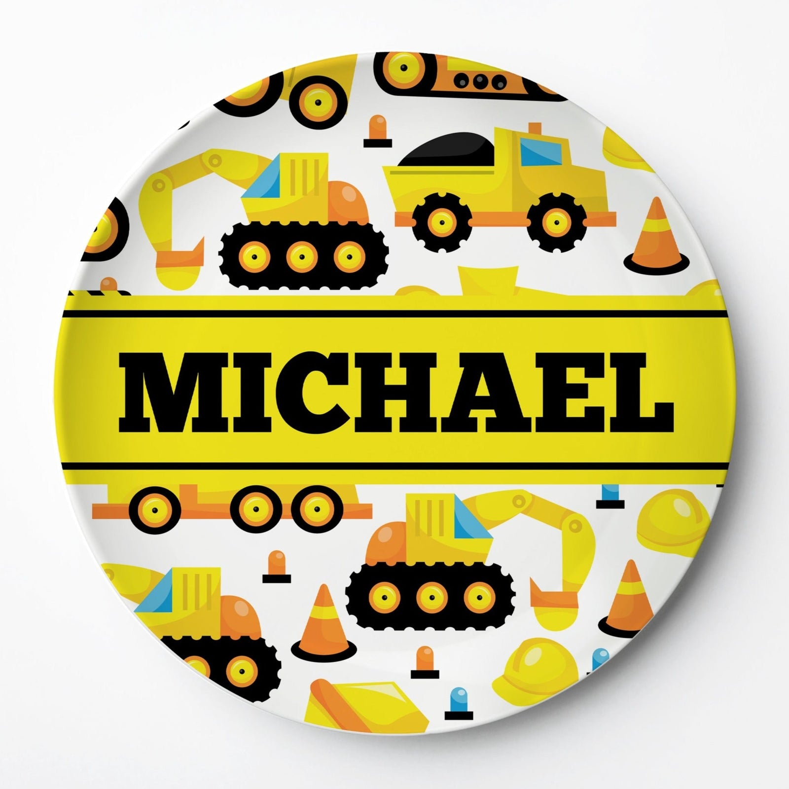 Construction Polymer Plate, Personalized | PIPSY.COM