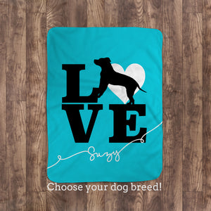Pitbull Dog lovers throw blanket | Pipsy.com