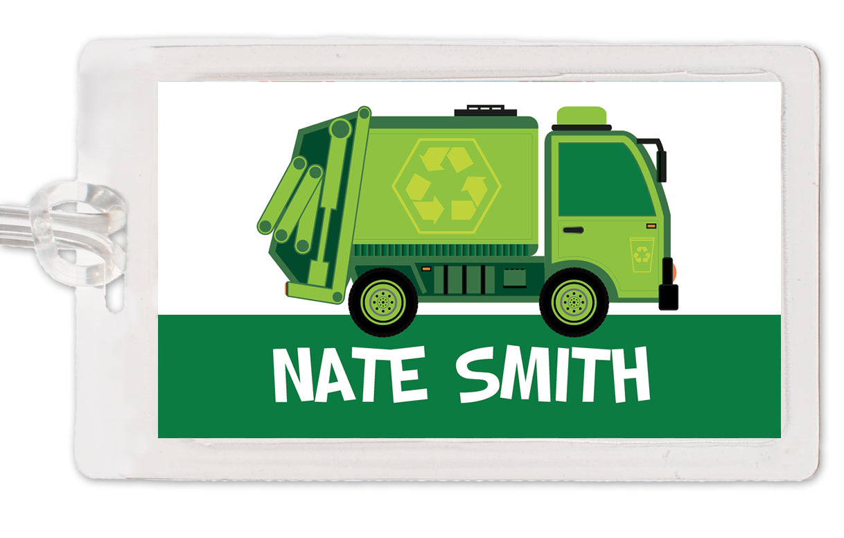 Garbage Truck Bag Tag
