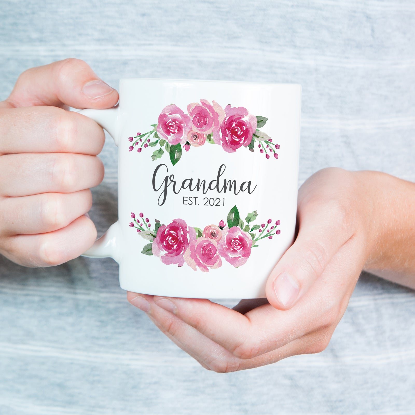 Grandma Coffee Mug, Pregnancy Announcement, PIPSY.COM