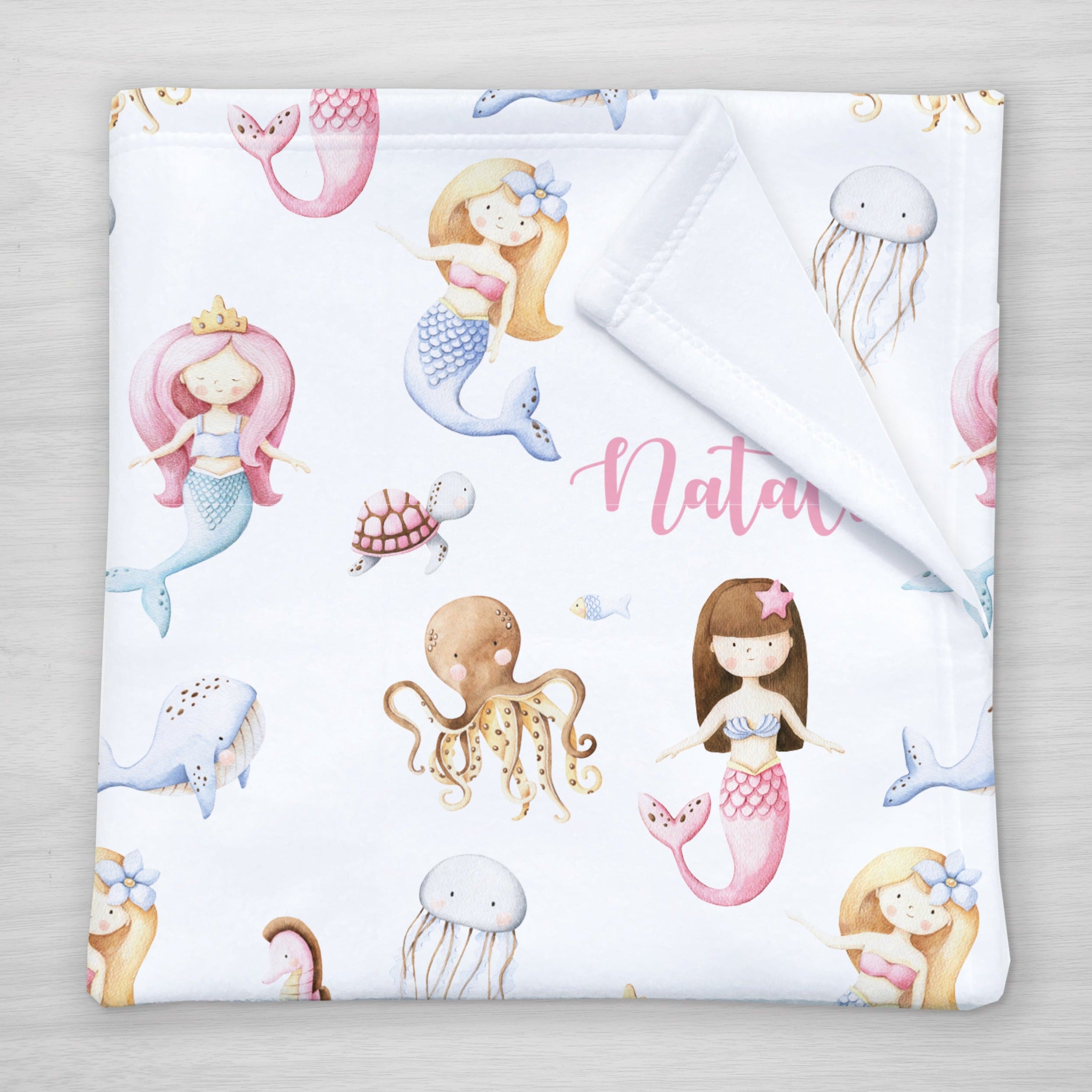 Mermaid best sale baby blanket