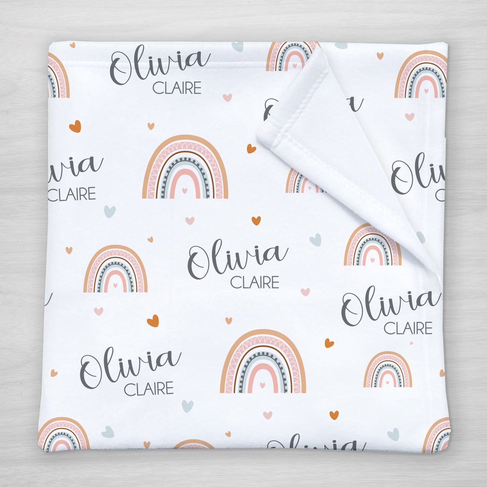 Modern Girl Name Personalized Baby factory Blanket