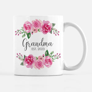 Grandma Coffee Mug, Pregnancy Announcement, PIPSY.COM