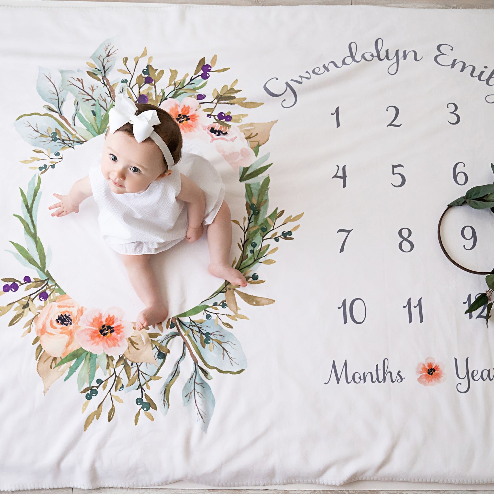 Months blanket for discount baby