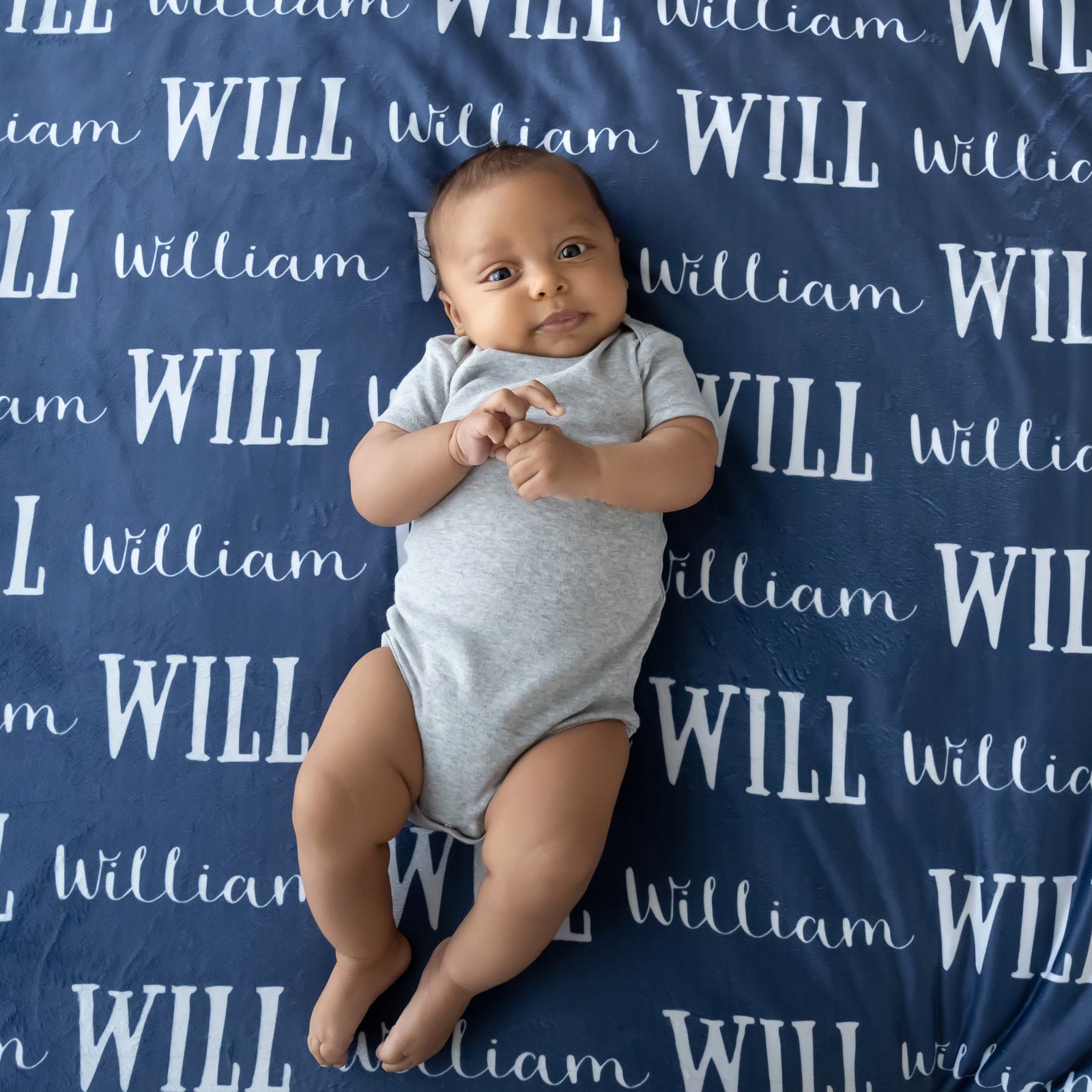 Personalized name blanket, super soft fleece, choose your color