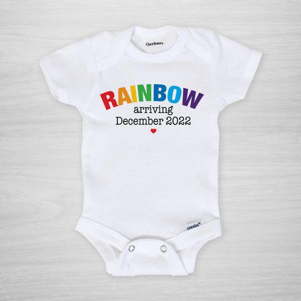 Rainbow Baby Bodysuit