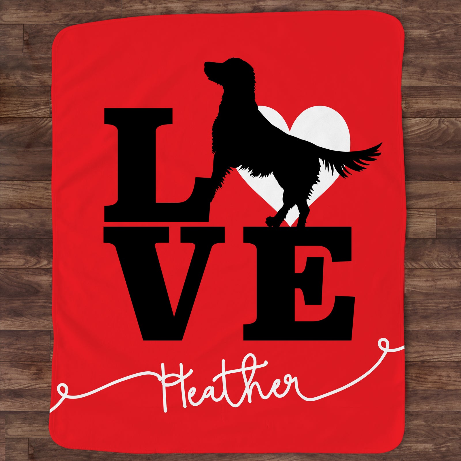 Dog Lovers Throw Blanket | Custom | Personalized | Labrador Retriever | Pipsy.com