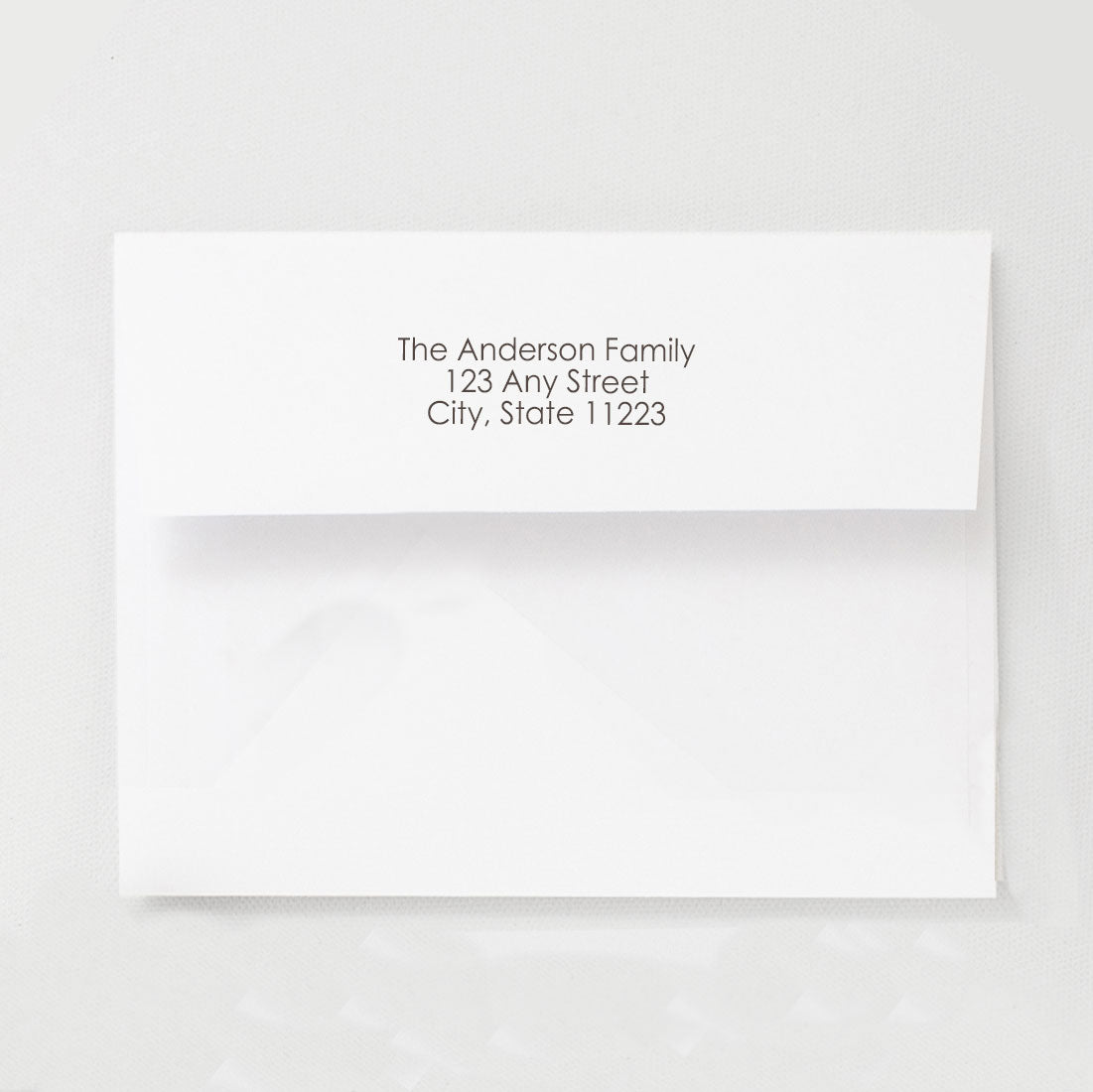 Return Address Printing (Add On)