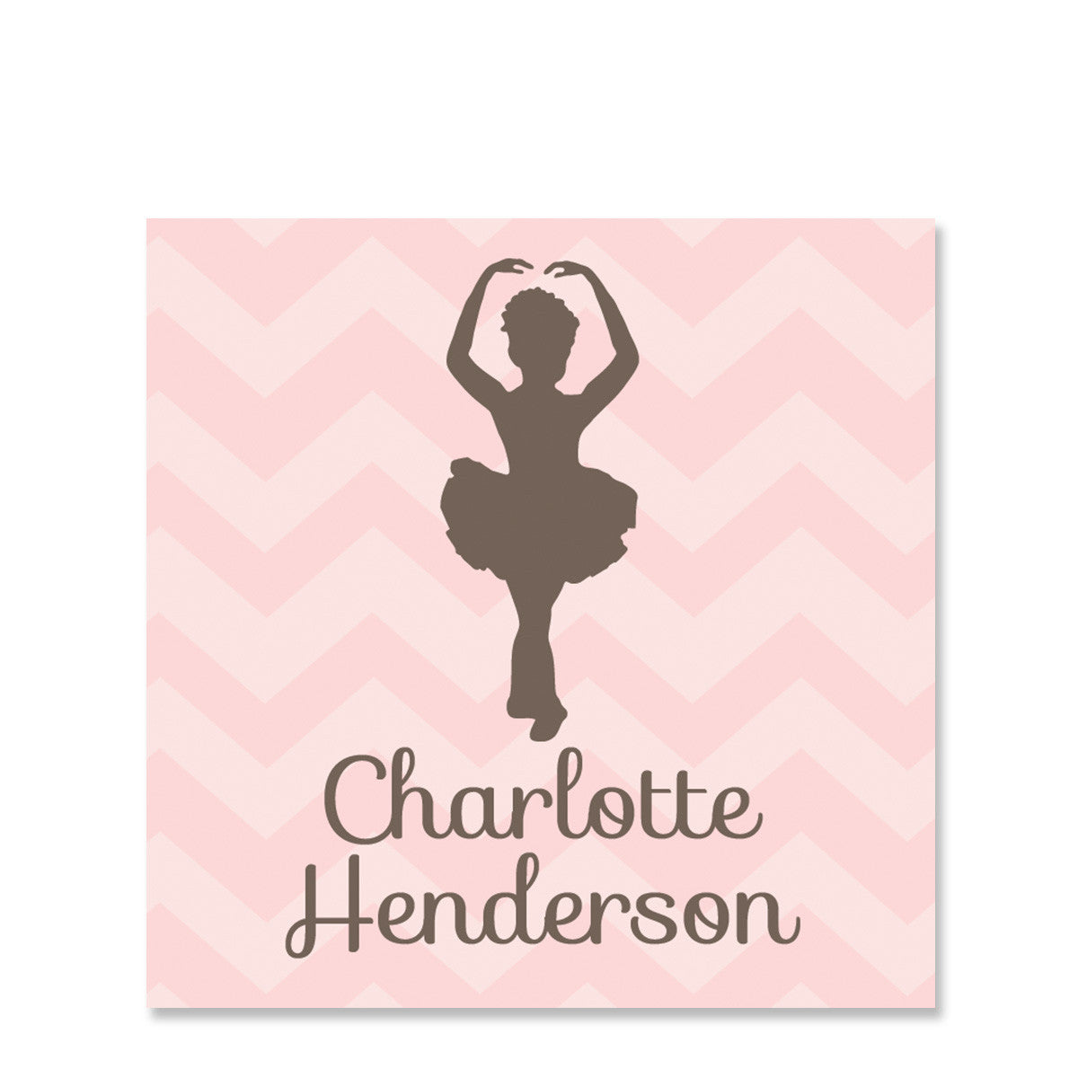 Ballet Name Stickers