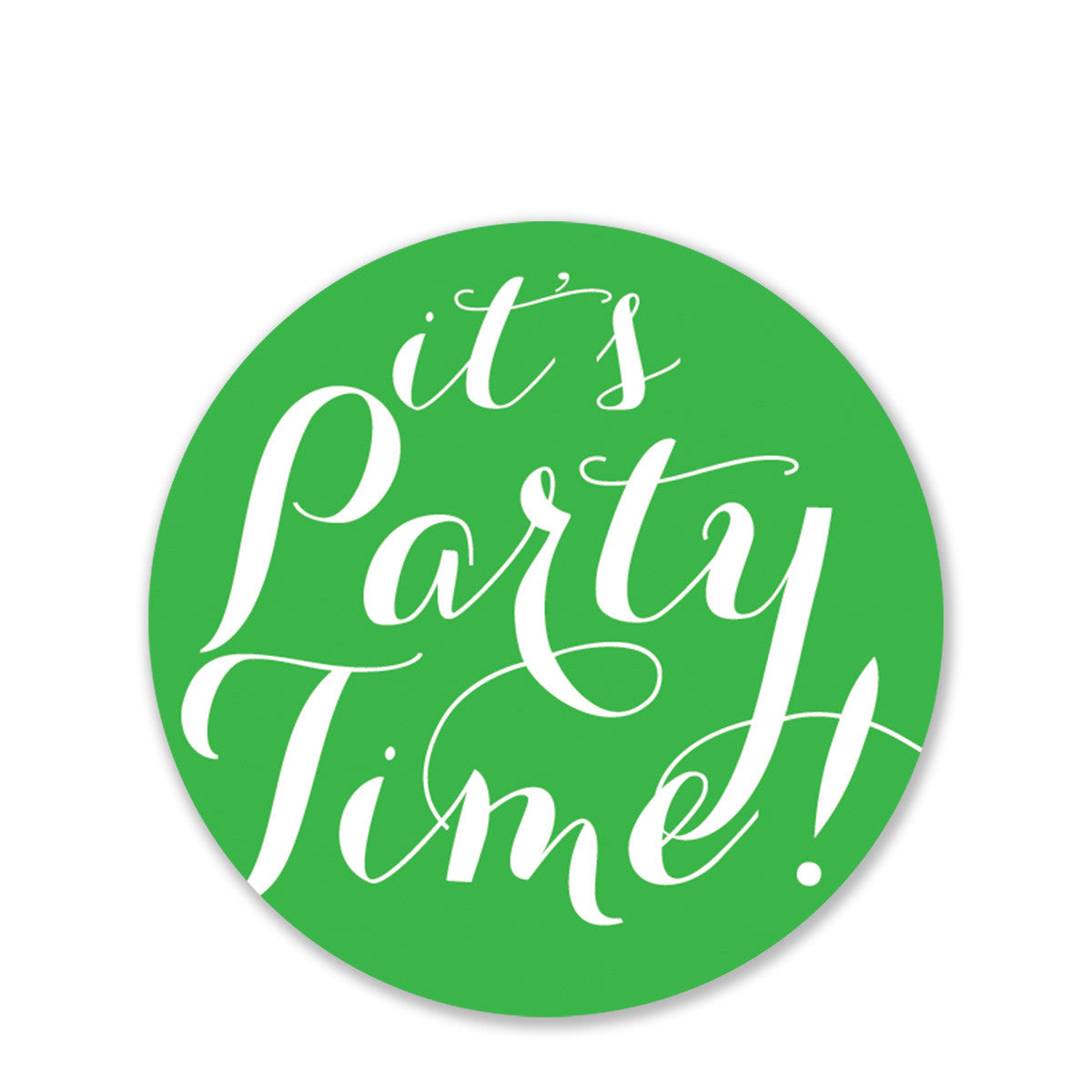 It's Party Time Stickers