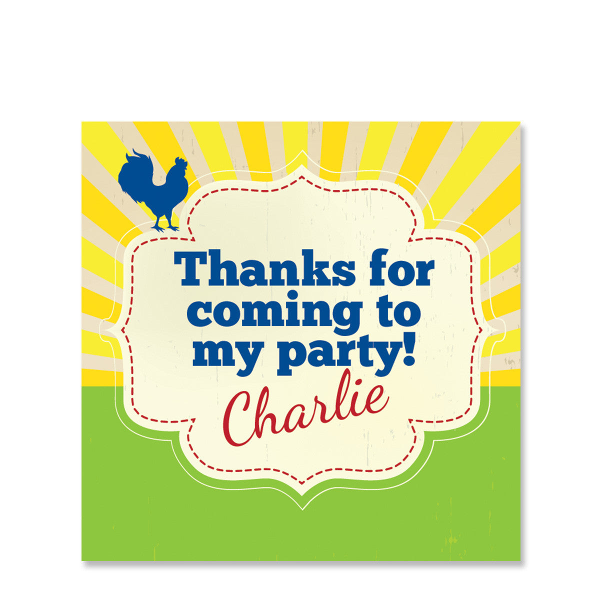 Petting Zoo/ Farm Favor Stickers