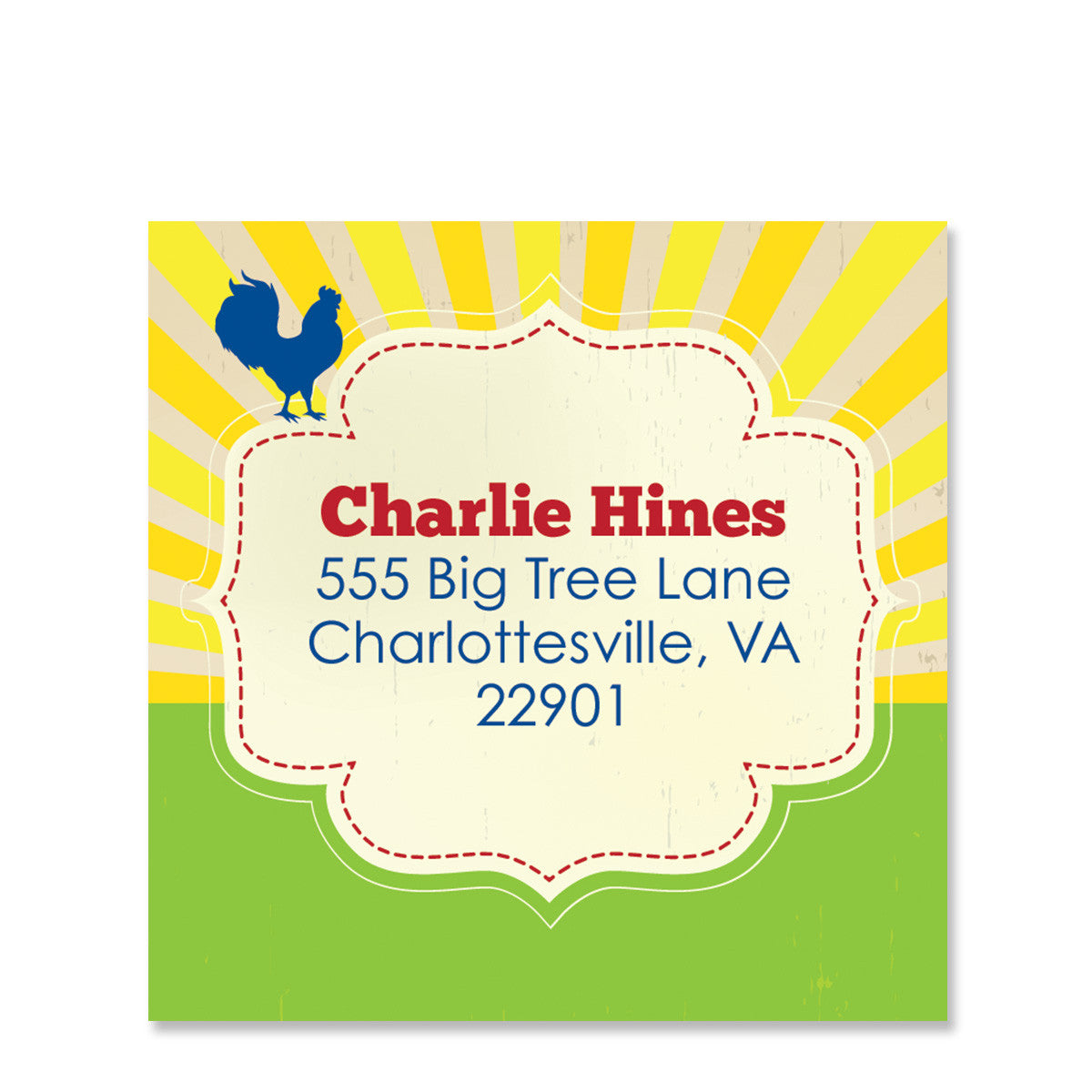 Petting Zoo/ Farm Return Address Stickers