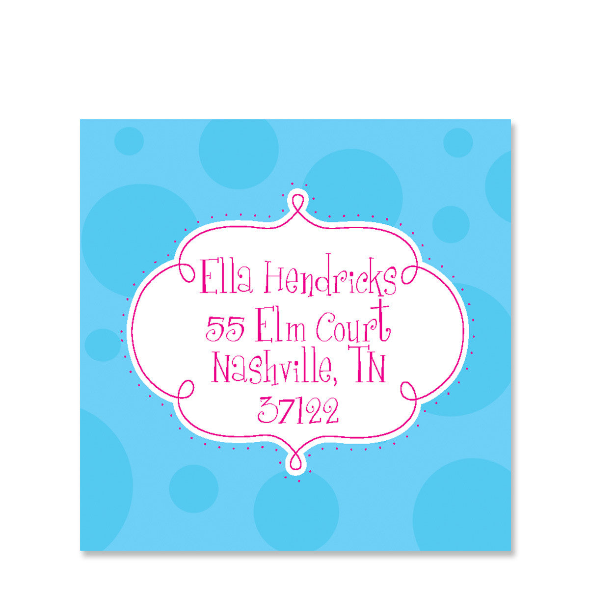 Whimsy Return Address Stickers