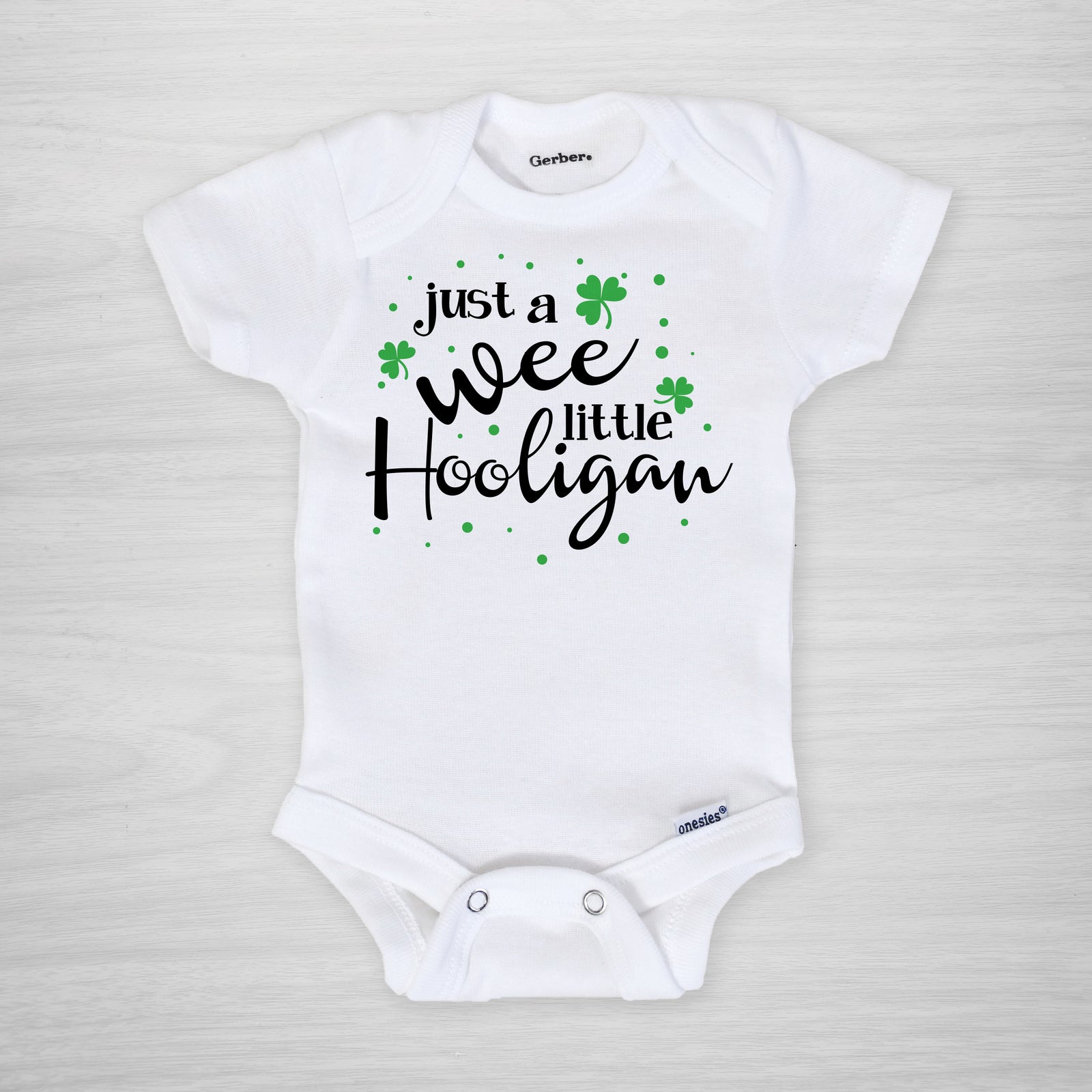Wee Little Hooligan Onesie® from Pipsy.com, short sleeved