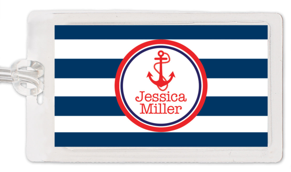 Anchor Luggage Tag | Swanky Press