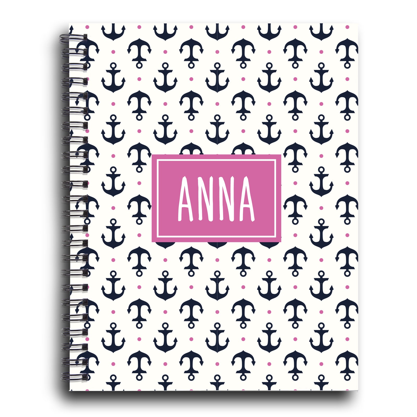 Anchor Personalized Spiral Notebook
