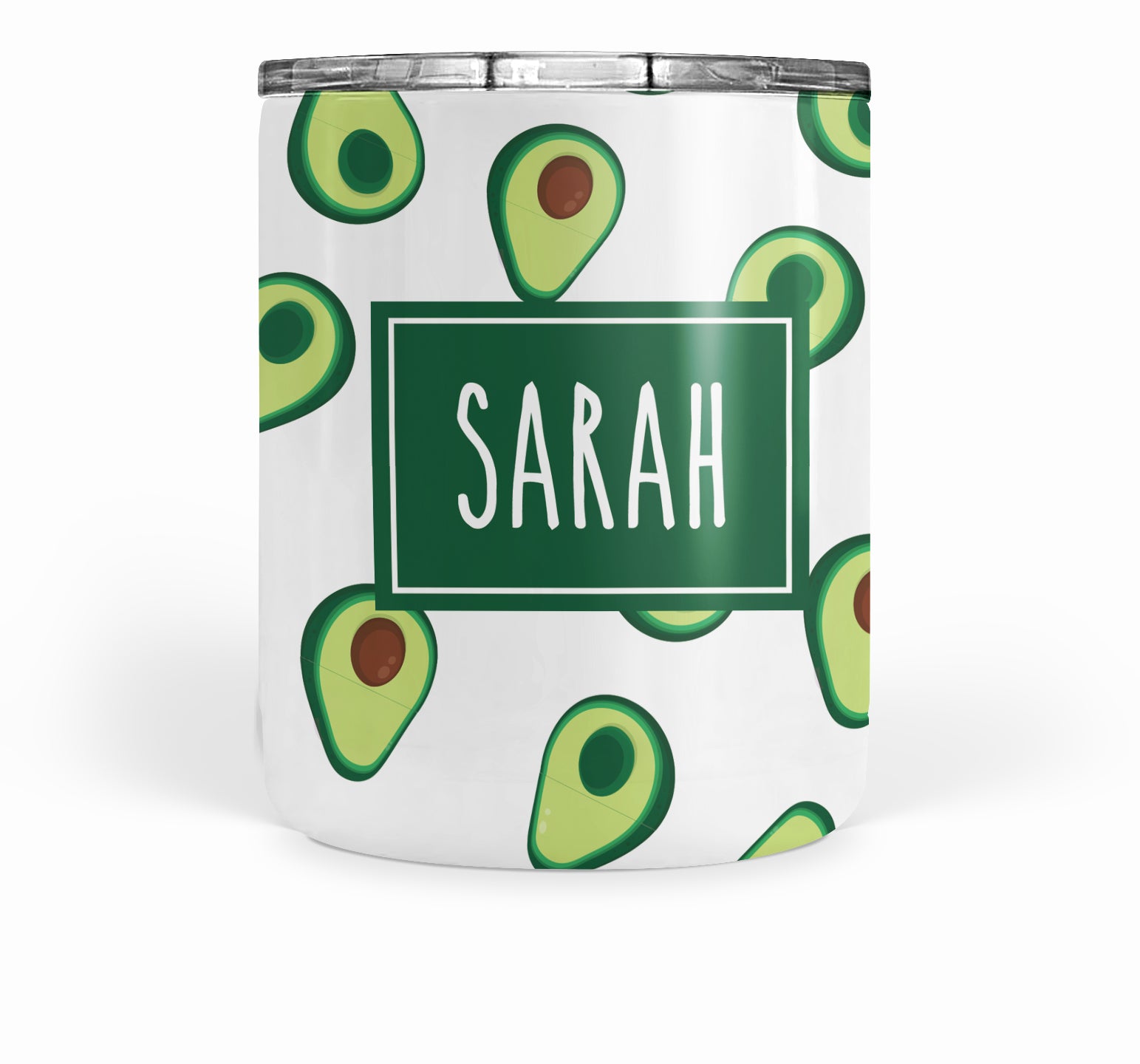 avocado double walled stainless steel coffee tumbler, pipsy.com